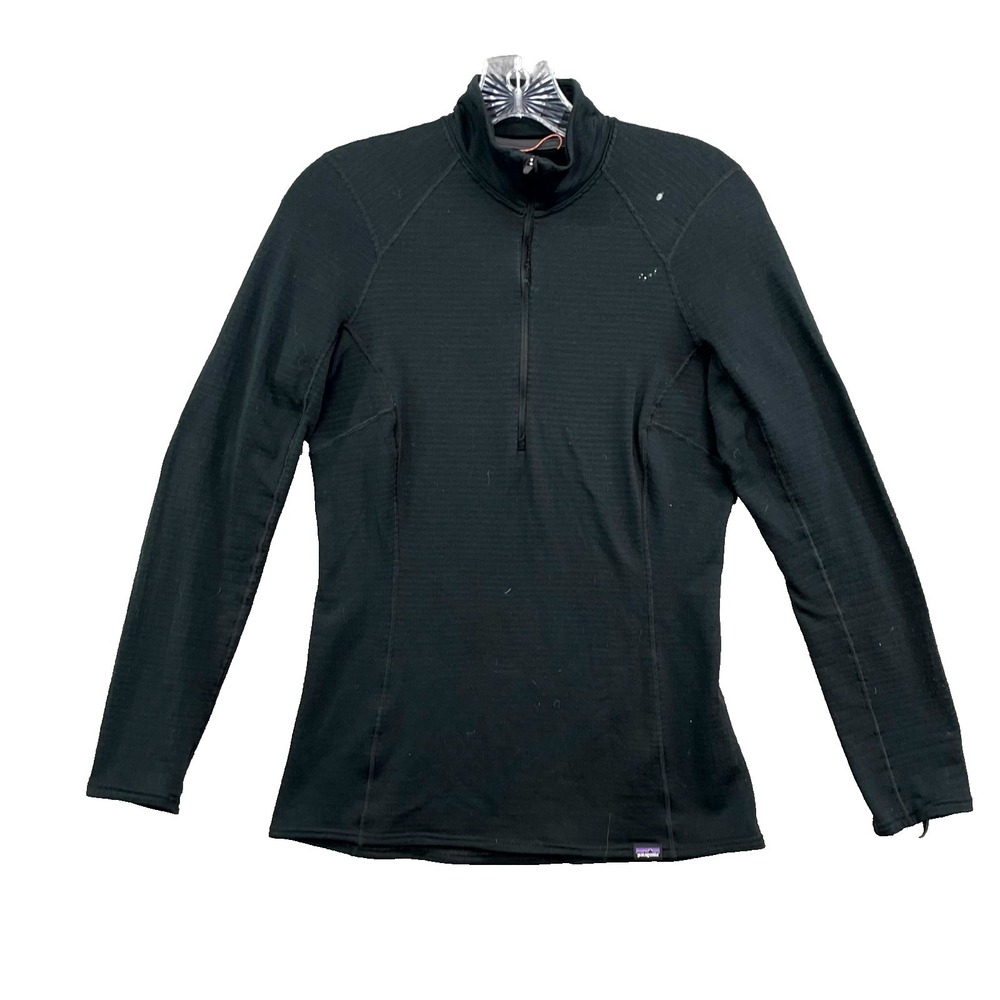Patagonia Capilene Baselayer Women XS Thermal Weight Sportswear Athletic 1/4 Zip